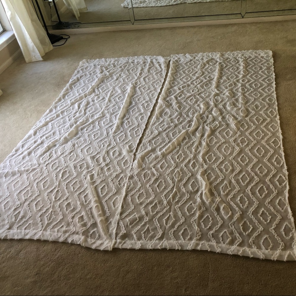 Textured Sheer Curtain